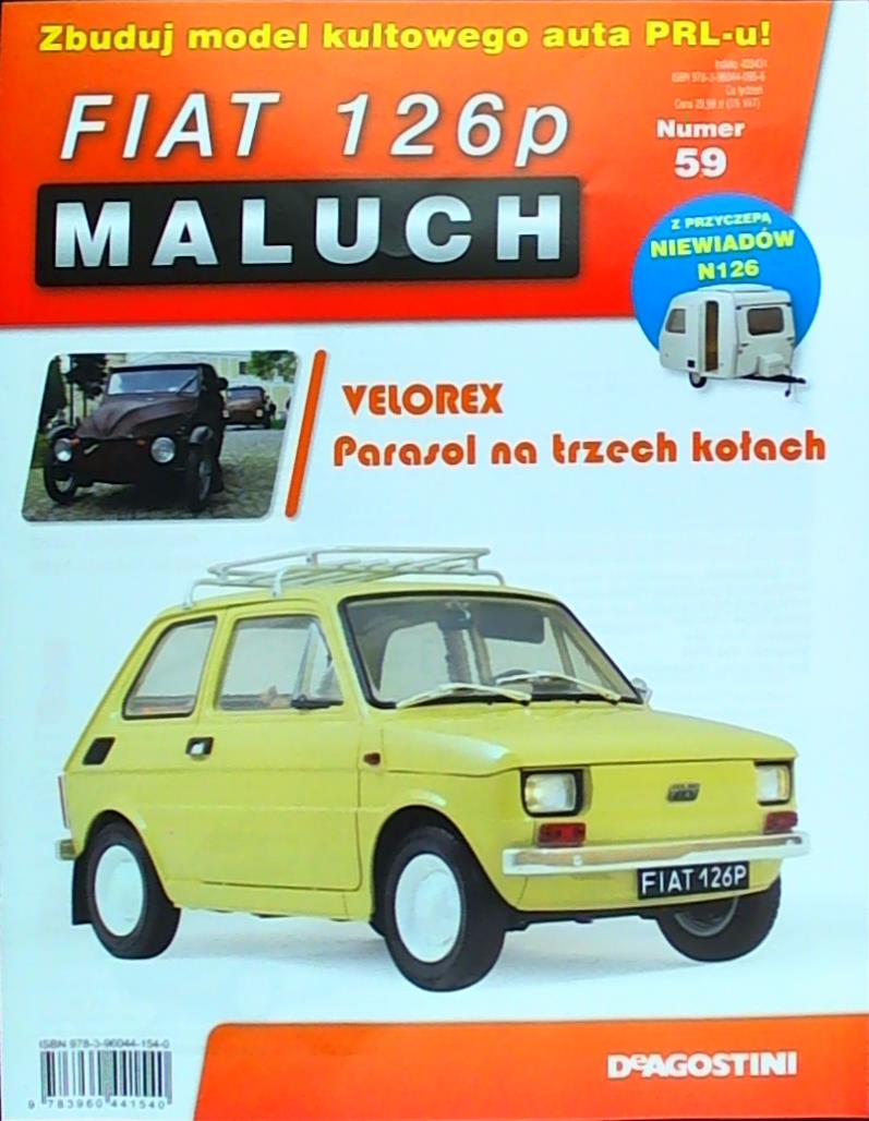 Fiat 126p Maluch Nr 59 Kolekcja Ruch Kiosk Kiosk