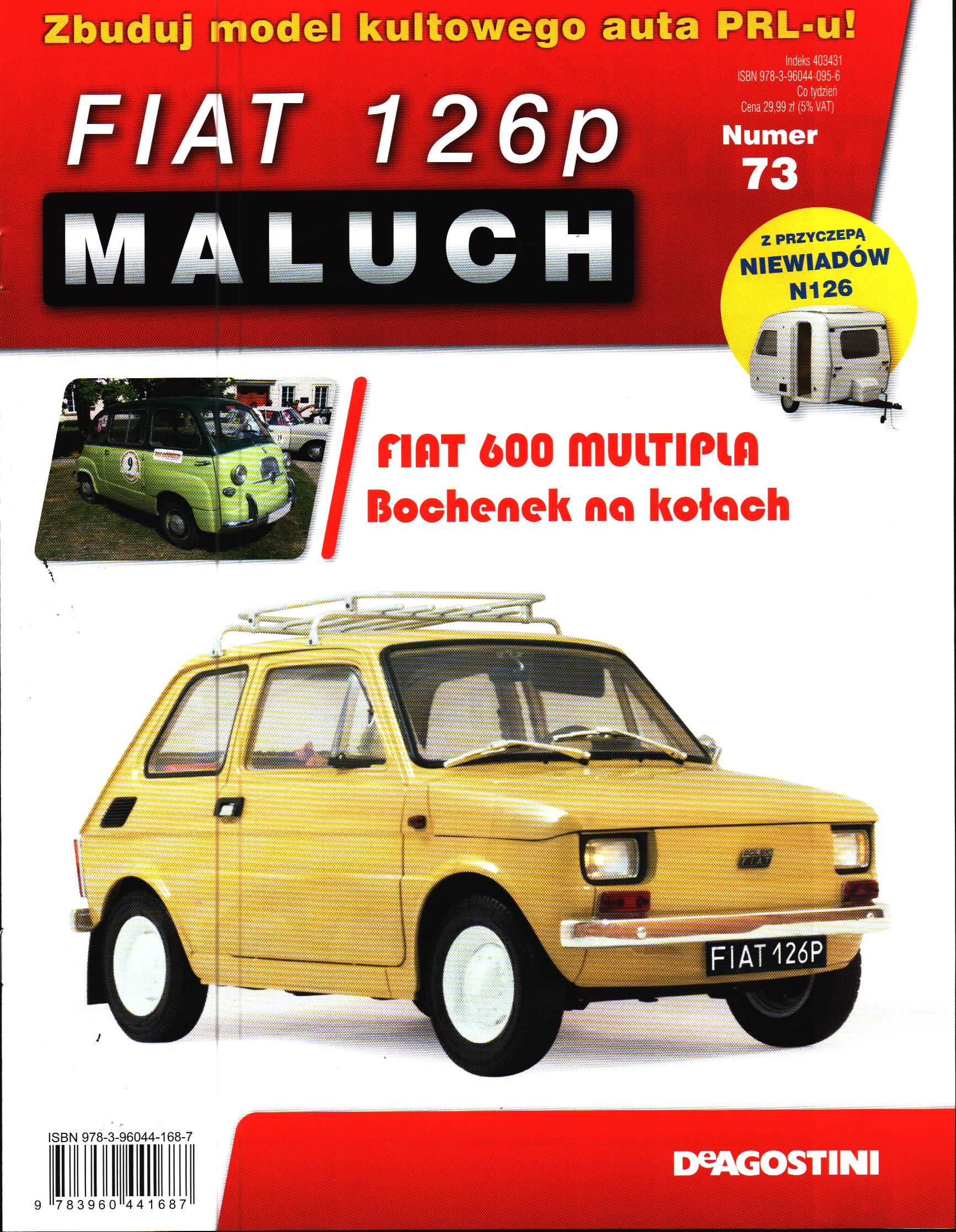 73 Fiat 126p Maluch Magazyn Ruch Kiosk Kiosk Online
