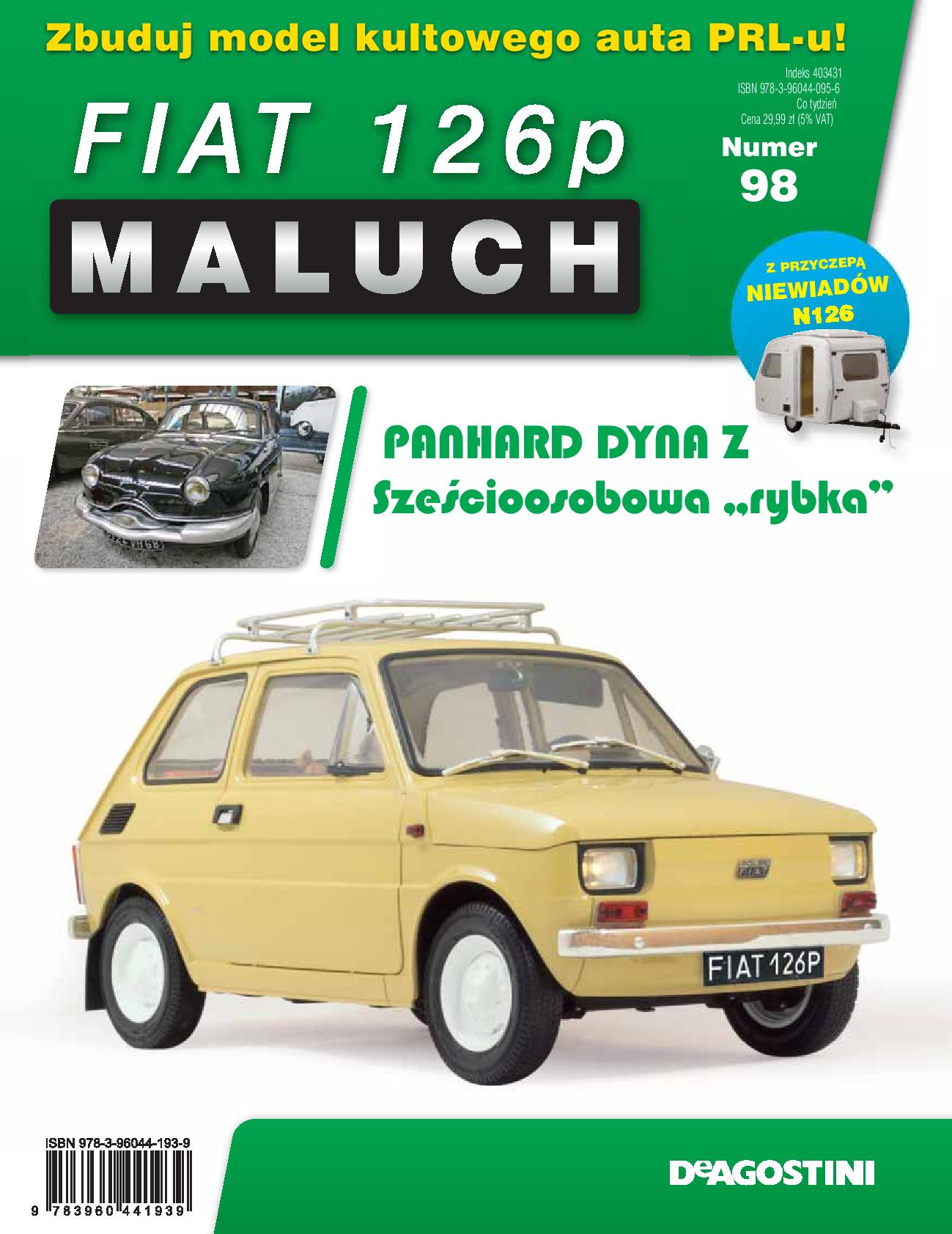 98 Fiat 126p Maluch Kolekcje Kiosk Online Kiosk Online