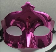 Maska Wenecka Karnawałowa Różowa