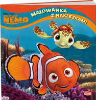 Gdzie jest Nemo Malowanka z naklejkami
